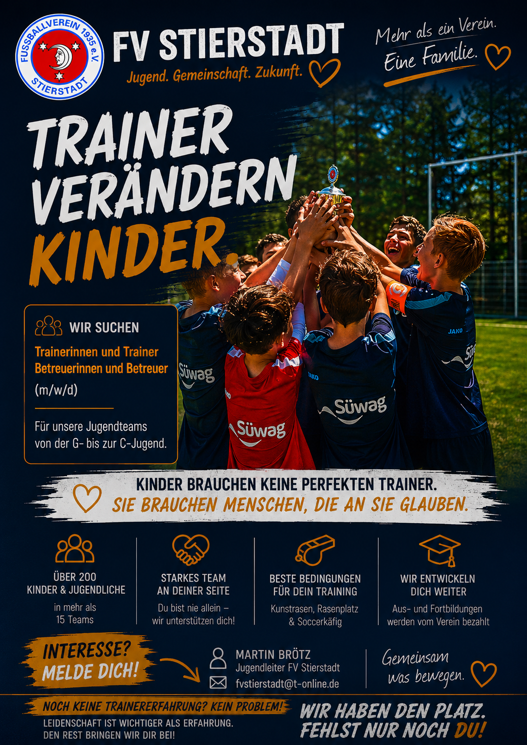 Trainergesuch FV Stierstadt